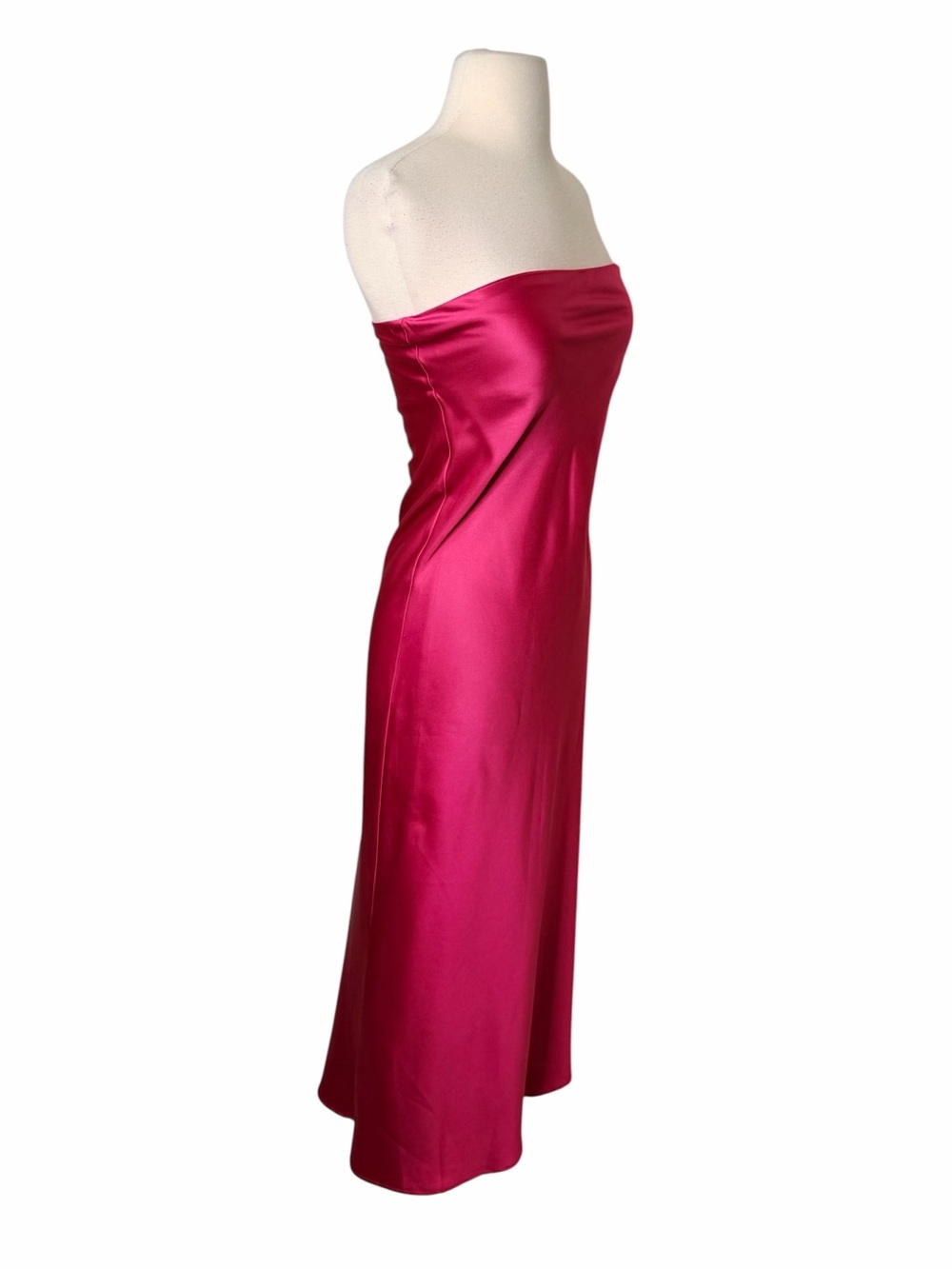 DRA Los Angeles NWT Adeline Fuschia Strapless Dress. - Picture 6 of 7